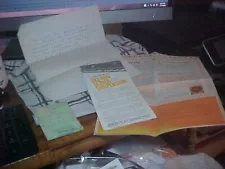 Vintage 60'S 1970s Bombardier SKI DOO Snowmobile Collection Lot PAPERWORK