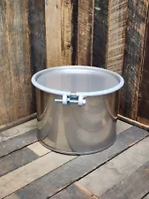 5 Gallon Stainless Drum Barrel New Open top