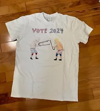 Trump / Biden Political 2024 Tee Shirts (Large)