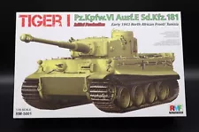 Tiger I Pz.Kpfw.VI Ausf.E Sd.Kfz. 181 Rye Field Model 1/35 Open But Complete