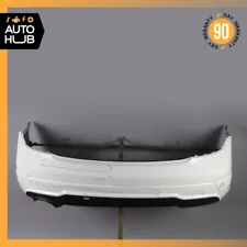 12-14 Mercedes W204 C250 Sport AMG Rear Bumper Cover Assembly White OEM