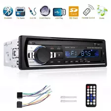 Car Stereo Audio In Dash FM Aux Input SD USB MP3 Radio Playe