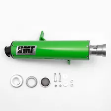 HMF for Arctic Cat Wildcat Sport 16-17 Green/Blk Slip On Exhaust 012323606572