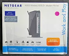 NIB NETGEAR N300 Wireless DSL Modem Router(ADSL2 + Modem) model No. DGN2200