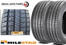 2 Milestar Streetsteel P 255/70R15 108T White Letters All Season Muscle Car Tire