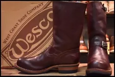 WESCO Custom Boss 11" Height 10E Burgundy Vibram 430 2008 With Box Excellent