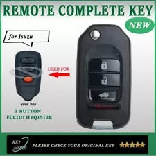 Upgraded Keyless Remote Key for Isuzu Amigo Axiom Rodeo Trooper/Honda Passport