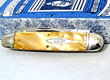 Case XX Classic 73094 Whittler knife- 24 KARAT LIQUID GOLD - w/ Classic Box-1993