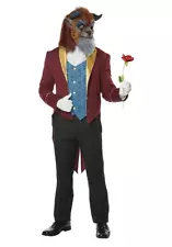 Storybook Beast Costume Beauty And The Beast Prince Movie Coat Mask Disney