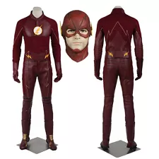 New The Flash Season 2 Barry Allen Cosplay Costume Handmade