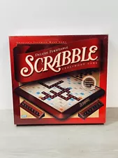 Scrabble Deluxe Turntable Edition NEW AND SHRINK SEALED 2001 Board Game