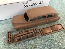 1953 Cadillac 75 Ambulance 1/25th Resin Brown High Resolution