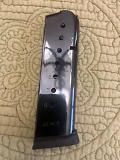 Novak’s Custom 1911 Blue Steel Magazine 8rd .45 ACP For All 1911s Clip