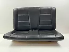 1999-2004 OEM Ford Mustang V6 Convertible Rear Seat Back Seat Charcoal |W1371