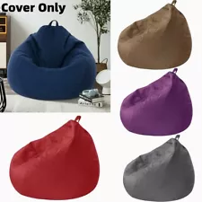 Large Bean Bag Chair Sofa Couch Cover Indoor Outdoor Lazy Lounger for Kids Adult