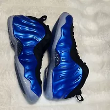 SIZE 11 MENS NIKE AIR FOAMPOSITE ONE_DK NEON ROYAL/WHITE-BLACK-CLEAR FQ8181-511-