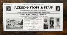 New ListingBallyclough House - Co Limerick - Ireland For Sale - 1973 Press Cutting r399