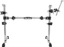 Multi-Purpose Rack E-Drum Pack - E-Drum Bundle with Clamps for 3 Cymbals, 4 P...