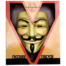 V for Vendetta Mask Deluxe Adult Costume Halloween Fancy Dress