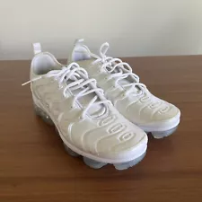 Nike Air VaporMax Plus White Platinum 924453-100 Running Shoes Men’s Size 12