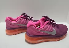 Nike Air Max 2017 Bright Purple Running Shoes 849560-502 Women's Size 7.5