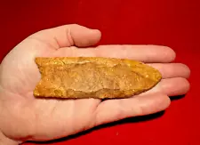 RARE MISSISSIPPI CLOVIS FLUTED POINT - NATIVE AMERICAN ARROWHEAD - 7000-12000 BC