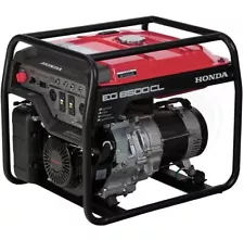 Honda EG6500CL Gas Powered Generator brand new