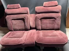 1987 1990 Chevrolet Chevy Caprice Brougham LS Front Back Seats GREAT CONDITION