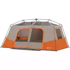 11 Person Instant Cabin Tent Ozark Trail 3 Room Outdoor Camping Private Room