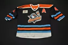 VTG Game Worn San Diego Gulls Jersey Hockey Mike Taylor 50924SW