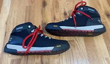 Timberland Men's Euro Hiker Black And Red Vibram Hiking Boots 28115 Size 12