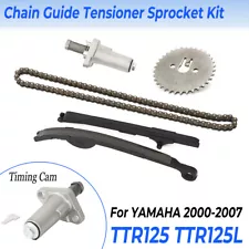 Timing Cam Chain Guide Tensioner Sprocket Kit For 2000-07 YAMAHA TTR125 TTR125L