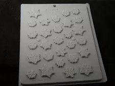 HARD CANDY MINI SNOWFLAKE ASSORTED MOLD HS-4115