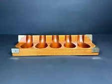 Ro-el Wooden Stand For 5 Smoking Pipes