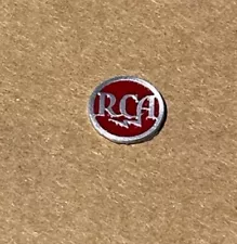 3/4" Diameter vintage style RCA meatball logos for restoring old radio equipment