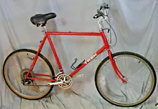 1987 Trek 820 MTB Bike 22.5" XX-Large Hardtail Rigid Steel Red Fast USA Shipping