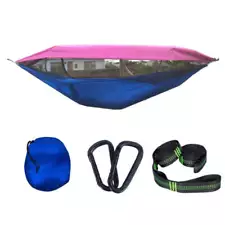 New ListingParachute Cloth Anti-Mosquito Sunshade With Mosquito Net Hammock Outdoor Single