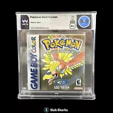 2000 GAME BOY COLOR POKEMON GOLD VERSION FACTORY SEALED WATA GAMES 8.0