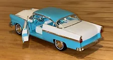 SUPER-NICE AMT 1956 FORD VICTORIA 1/25 PRO-BUILT/PAINTED/DETAILED MODEL KIT CAR