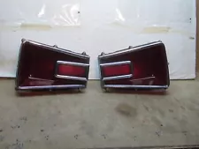 1966 DODGE CORONET TAIL LIGHT ASSEMBLIES 66 MOPAR