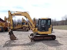 2008 Komatsu PC88MR-8 Midi Excavator HYDRAULIC THUMB! Q/C PC88