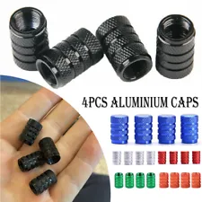 4pcs Universal Aluminium Car Wheel Tyre Valve Stems Air Dust Cover Screws Caps (For: 1999 Freightliner)