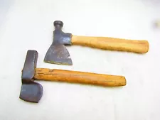 Vintage hatchets, two pieces umarked