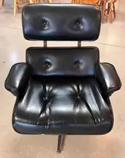 Old Vintage MCM Mid Century Modern Reclining Lounge Chair Eames Style Bentwood