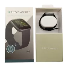 Fitbit Versa 2 Health & Fitness Smartwatch Original Activity Tracker. BLACK