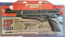 Crosman Air Guns SSP 250 Super Sport Pistol Single Shot .177 Cal CO2 Power