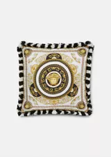 VERSACE- MEDUSA GALA PRINT REVERSIBLE CUSHION