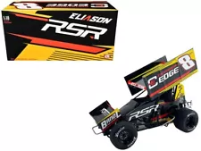 Winged Sprint Car #8 RSR "High Limit Sprint Car Series" - 1/18 Diecast Model Car