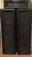 60's Kustom Tuck ' n Roll PA amp plus two 4x12 Column speakers, think CCR