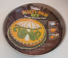 Vtg Wilton Multi-Pan Set Shower Surprise Cake New